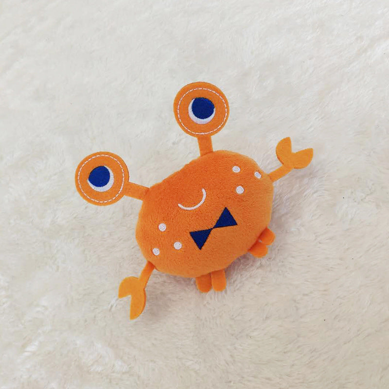 Juguete de Peluche para Mascotas - Cangrejo Divertido