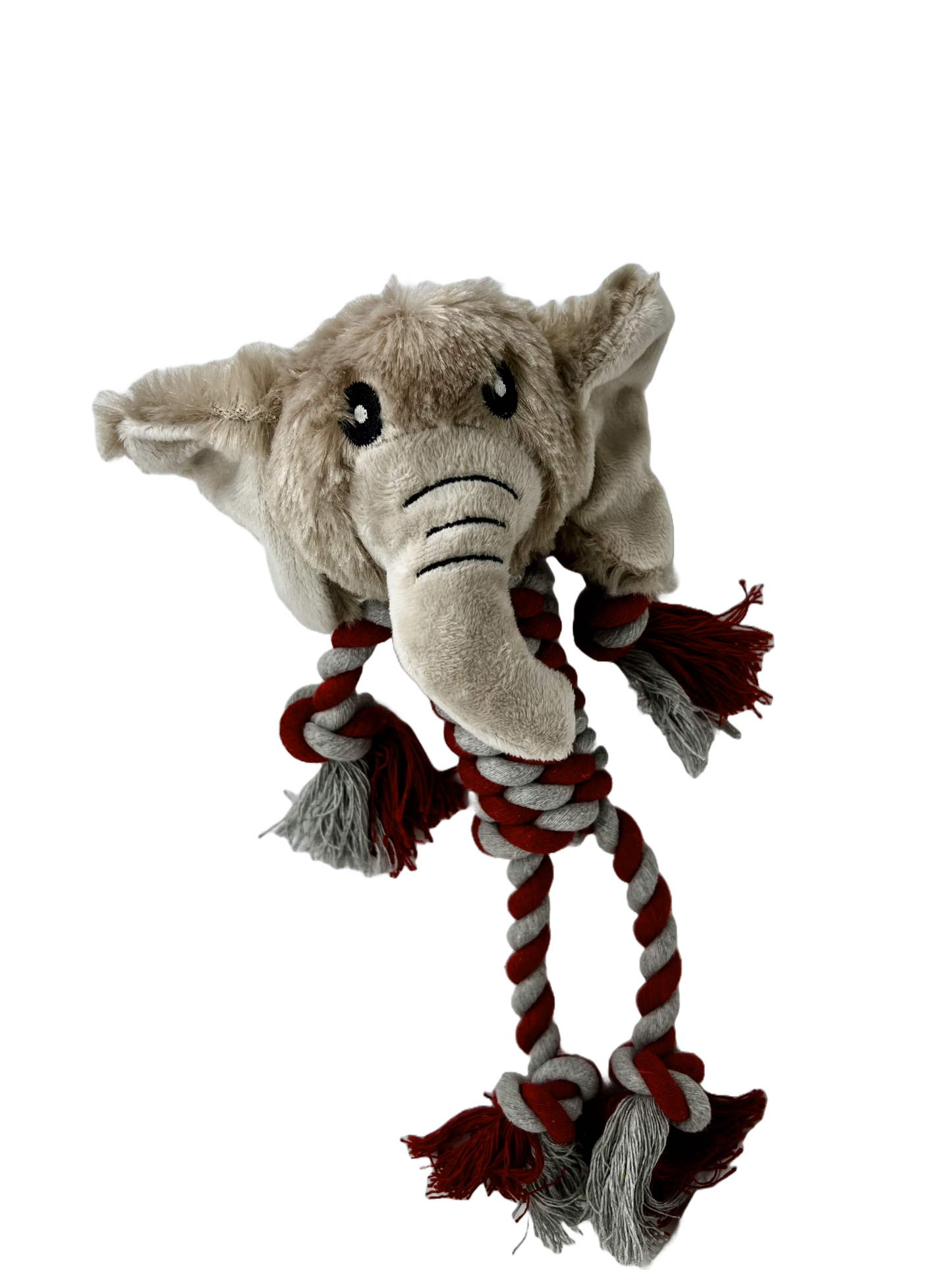 🐘 Juguete para Mascotas "Elefante de Felpa" con Cuerda Resistente 🐘