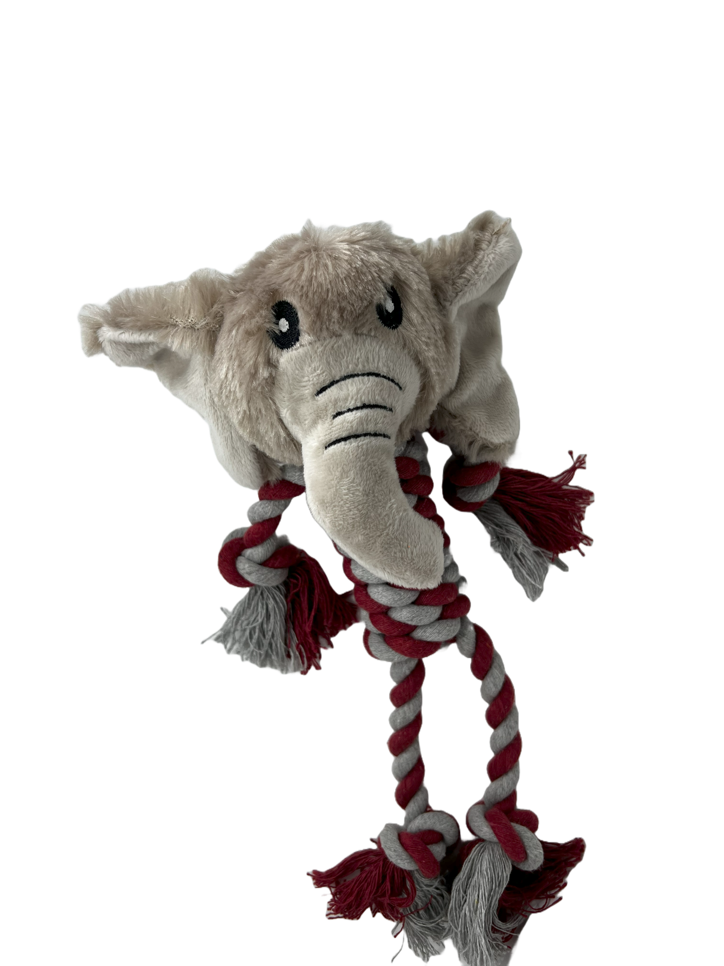 🐘 Juguete para Mascotas "Elefante de Felpa" con Cuerda Resistente 🐘