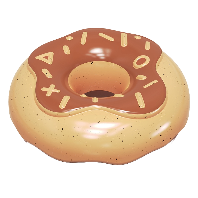 Juguete para Mascotas en Forma de Dona - ¡Diversión y Estilo en Cada Mordida! 🍩
